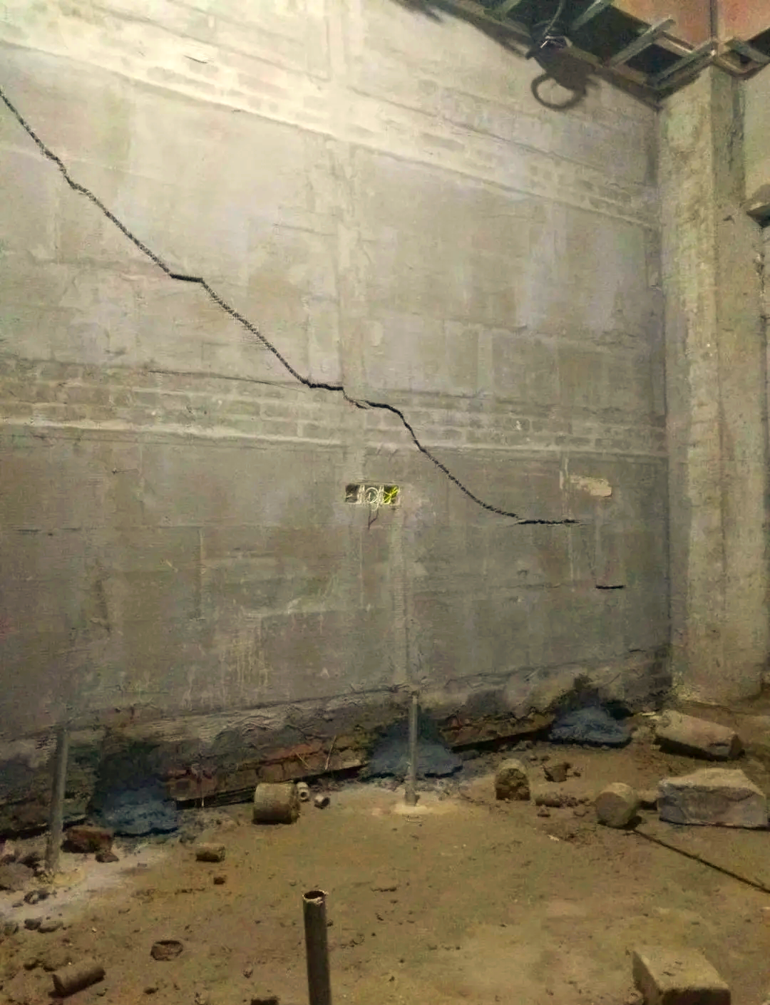 商丘虞城县房屋下沉加固